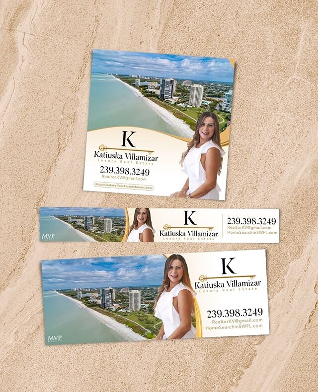 Social Media Package for one of our Favorite Realtors @katvillamizar.swflrealtor 🙌🏼😍⁠
⁠
First Impressions are everything... let us help you create a sharp brand. 💪🏼⁠
⁠
DM us for details on our upcoming Logo Special or visit us online at www.FlyH