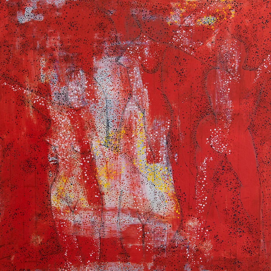 #54 Acrylic on canvas, 24X24