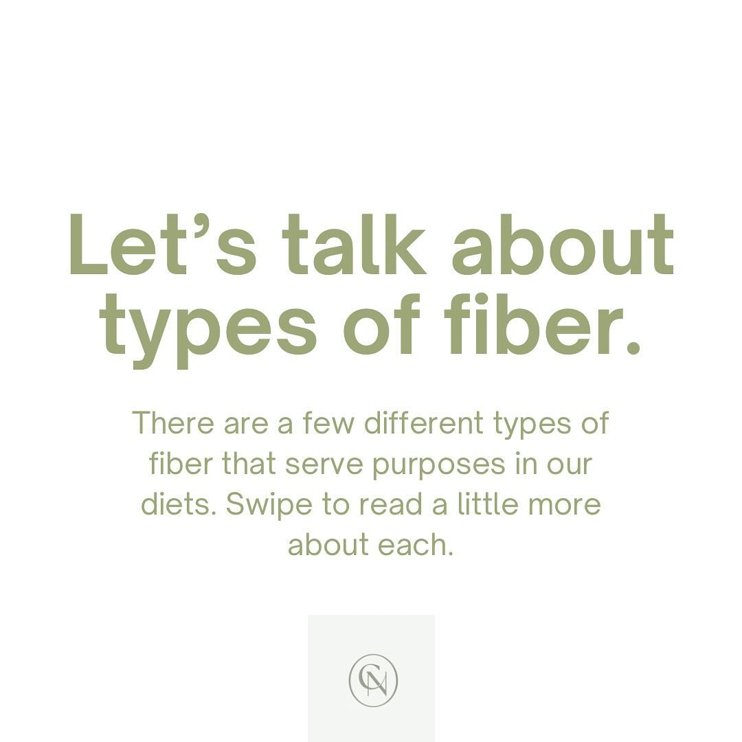 🌿 Fiber is an essential nutrient that comes in different forms, each serving a unique purpose in our bodies. 

Soluble fiber, found in oats and beans, helps lower cholesterol and regulate blood sugar. 

Insoluble fiber, abundant in whole grains and 