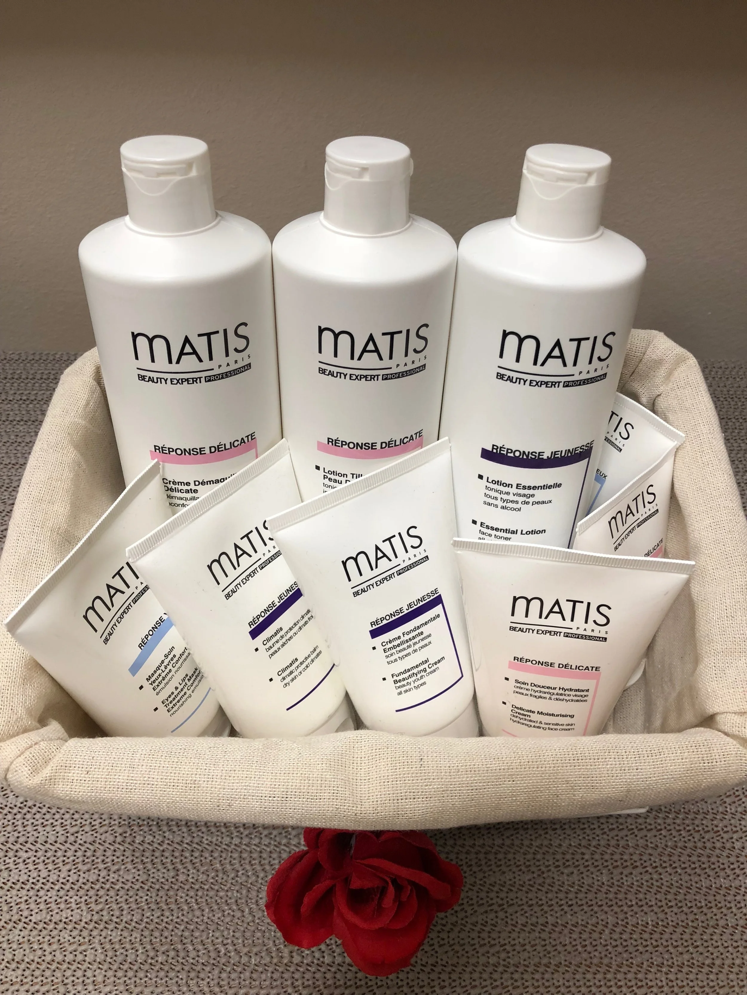  We use  MATIS  facial products from Paris, a professional brand with its extensive experience in the world of beauty.   MATIS  is a brand that has transcended time and fashion, always remaining close to women and their needs. 