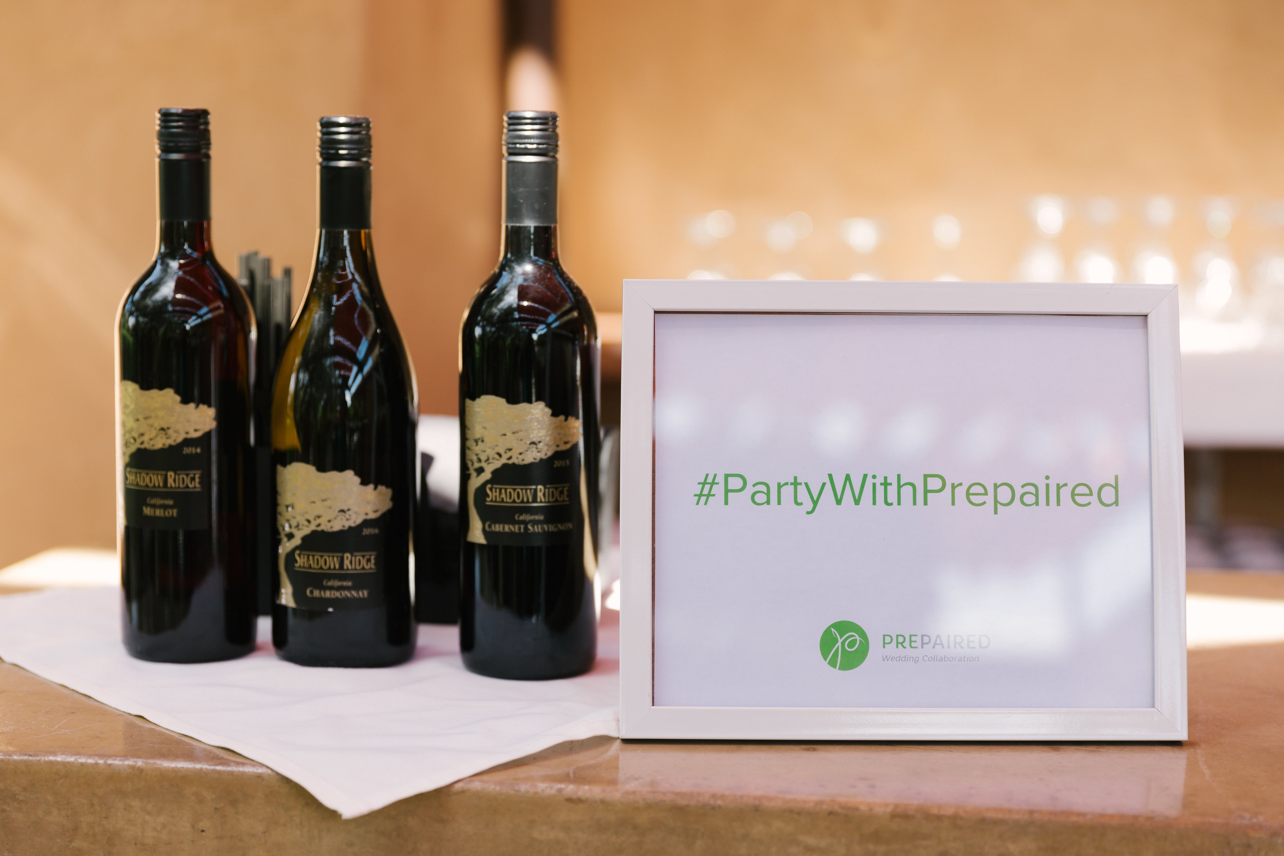 The Prepaired wedding vendor event at Stonehaus .