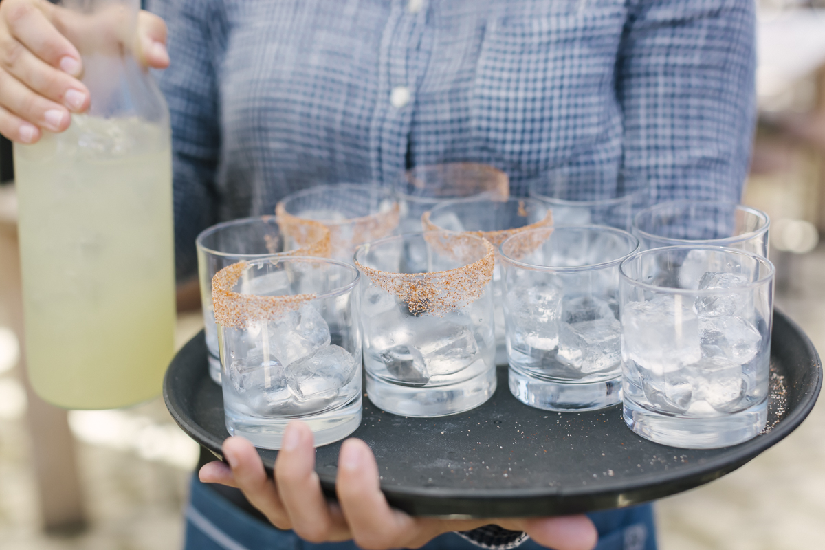 The Prepaired wedding vendor event at Café Gratitude .