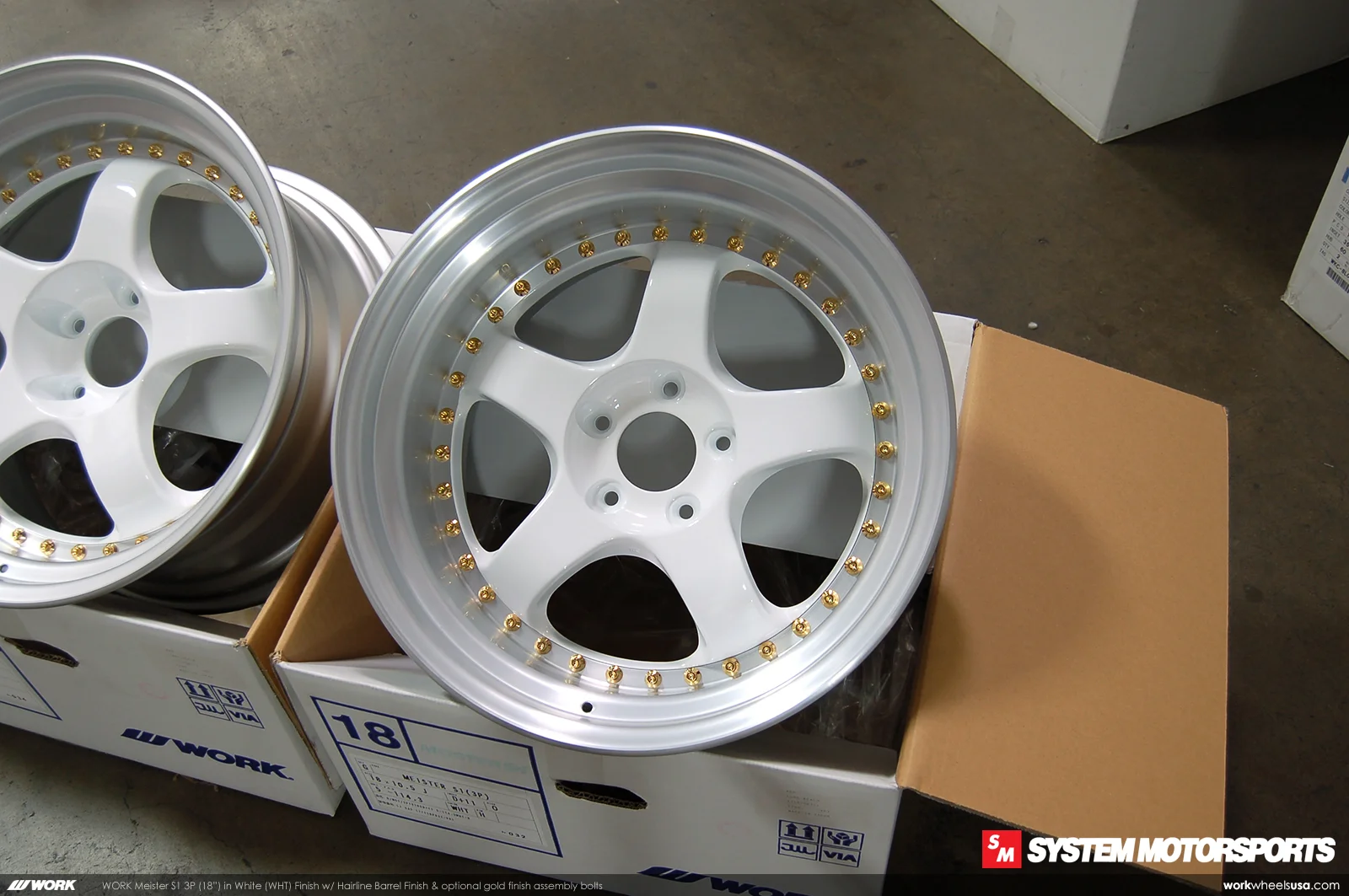 Work Wheels ALL Custom Face Finishes / Color Guide System Motorsports UPDATED 2022 — System