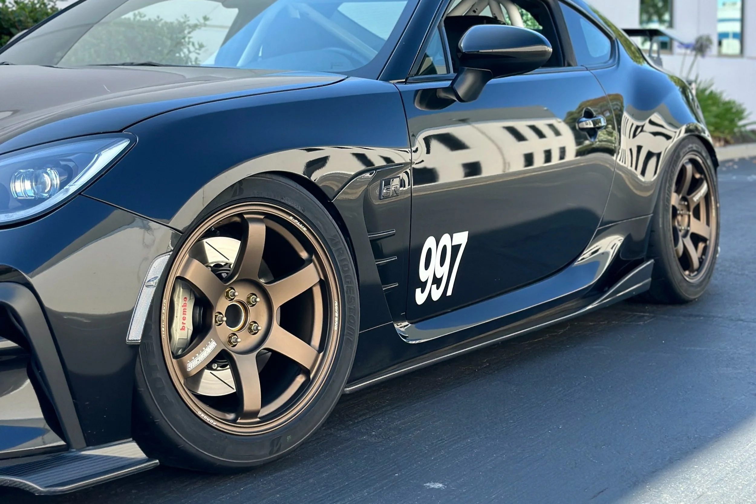 GR86 / BRZ Spec! #systemspec Rays Volk TE37 Saga S-Plus 17x9.5 +46 