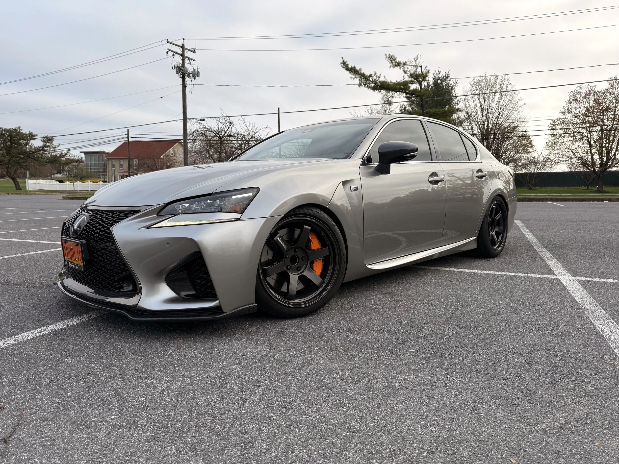 Lexus GS-F x RAYS Volk TE37 in #systemspec Face-4 Concave!