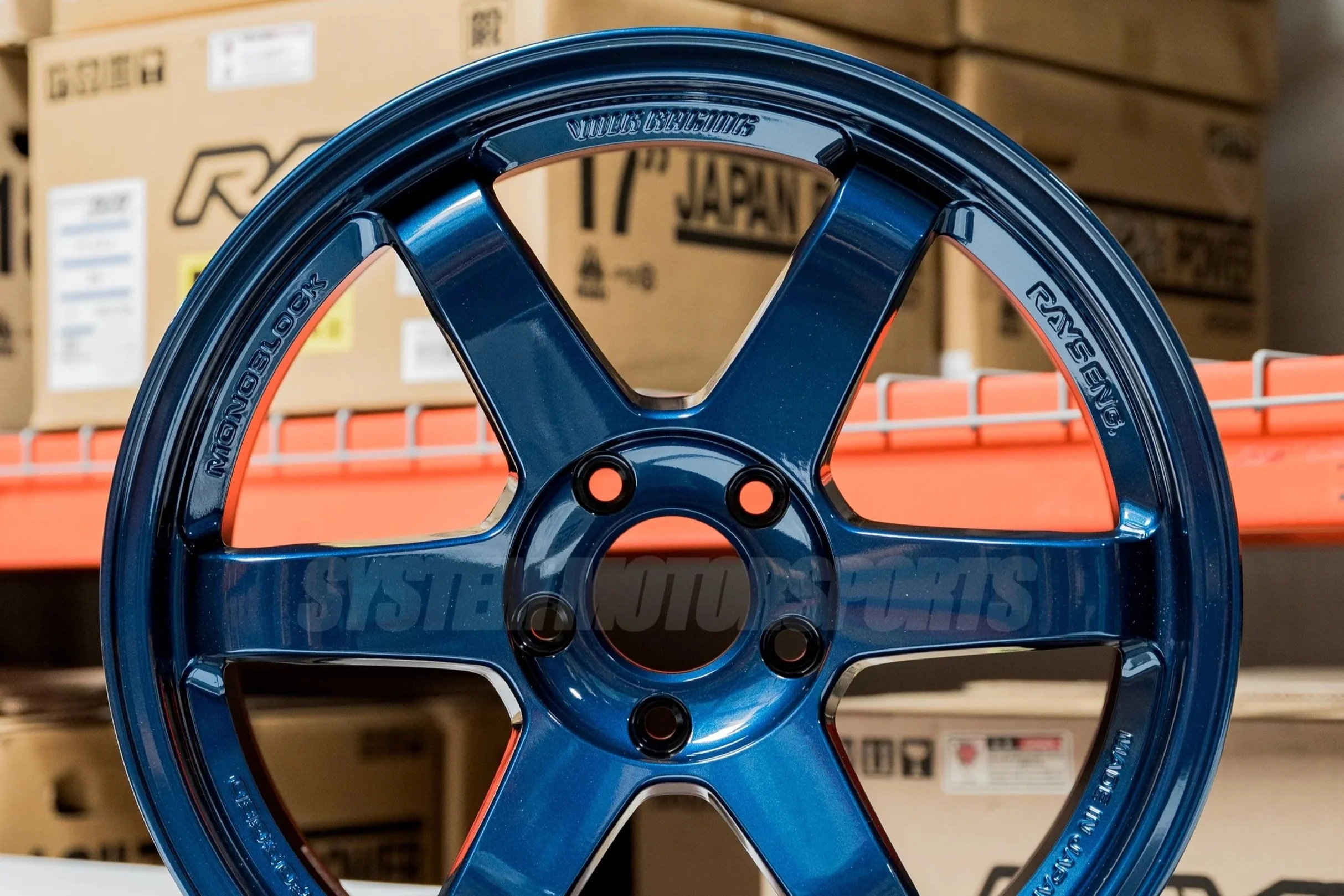 Volk Racing TE37SL in Magnesium Blue!