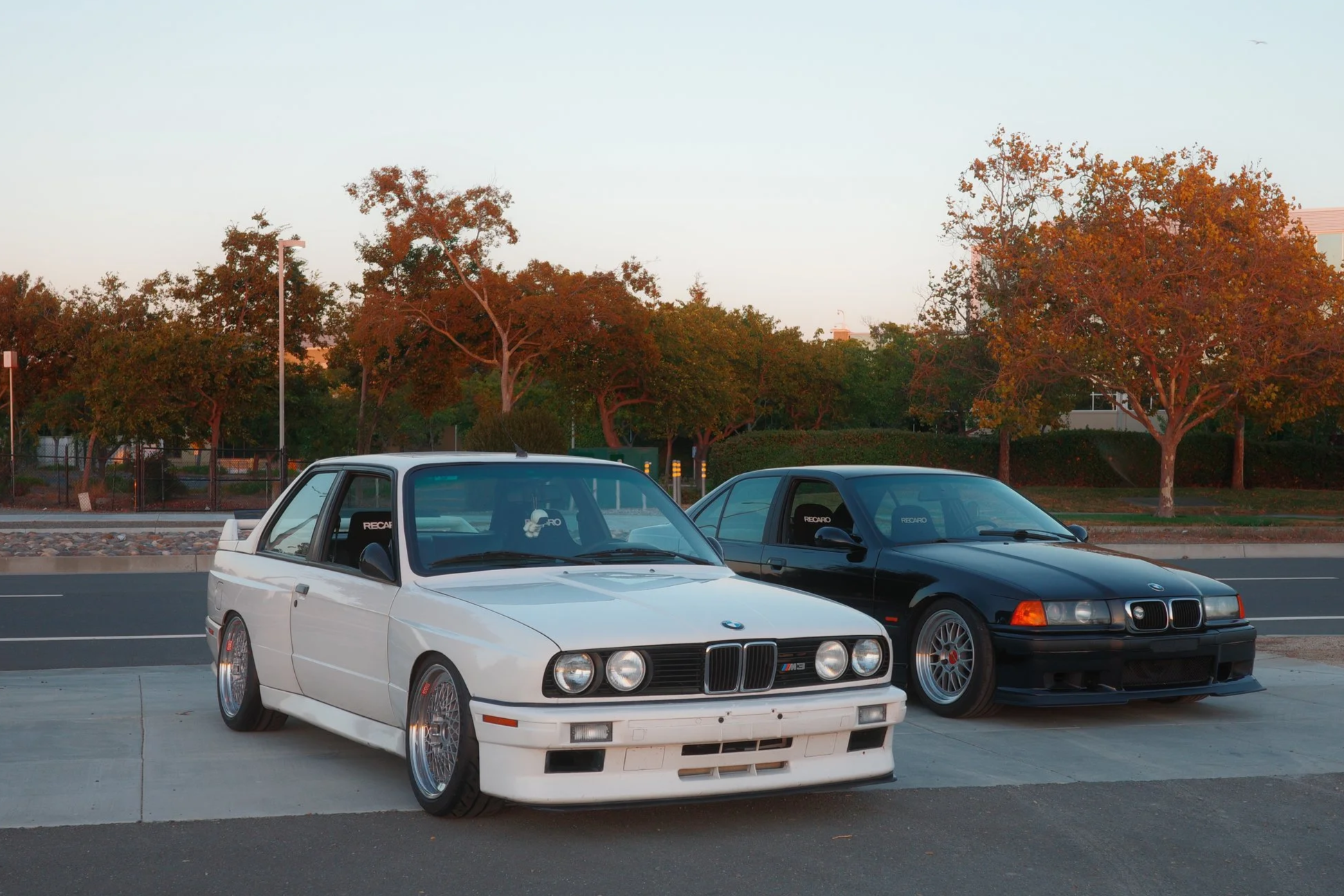 BMW E30 M3 on 17" BBS E50 Motorsport Wheels x BMW E36 M3 on 17" BBS LM Wheels