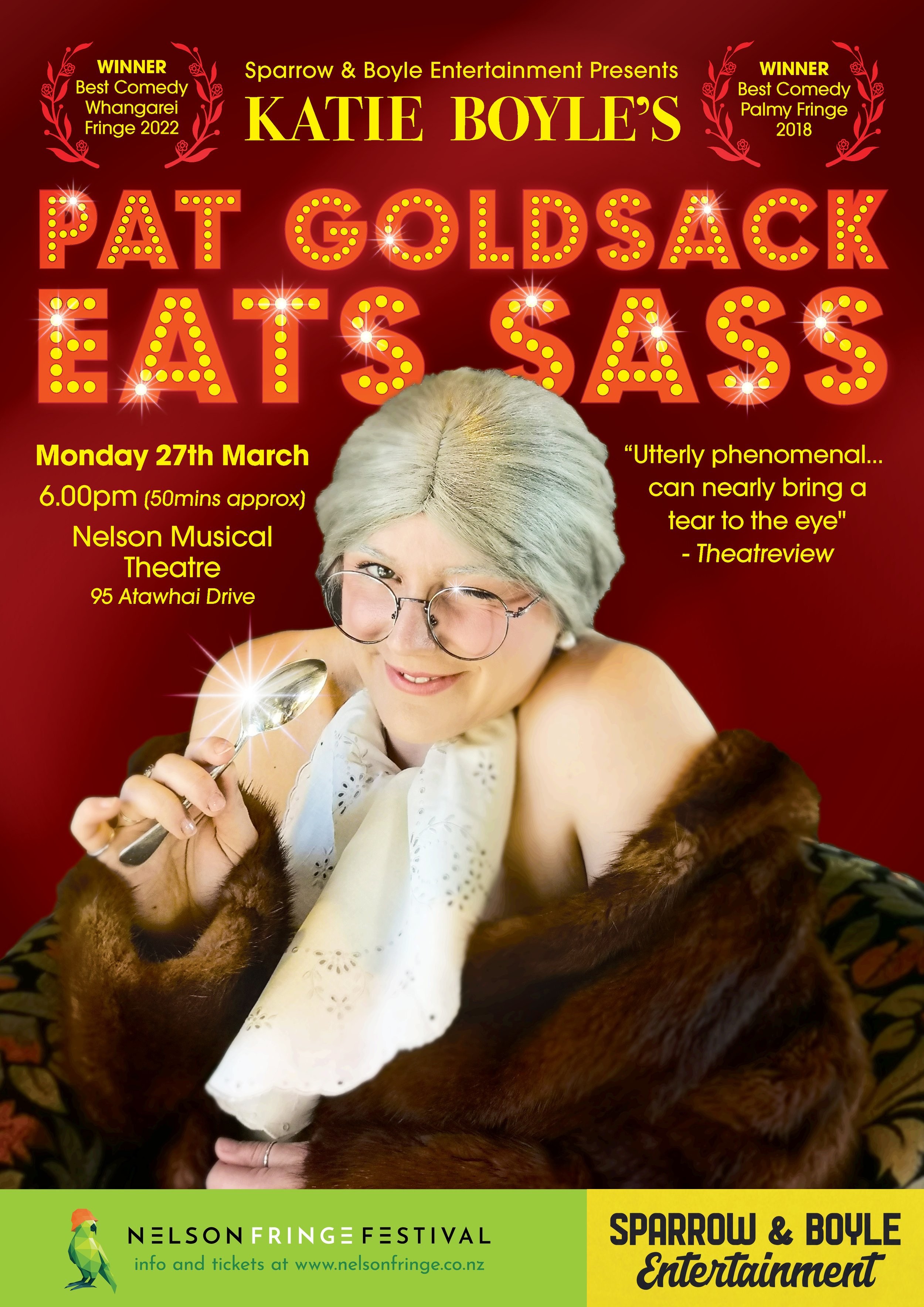 Pat Goldsack Eats Sass