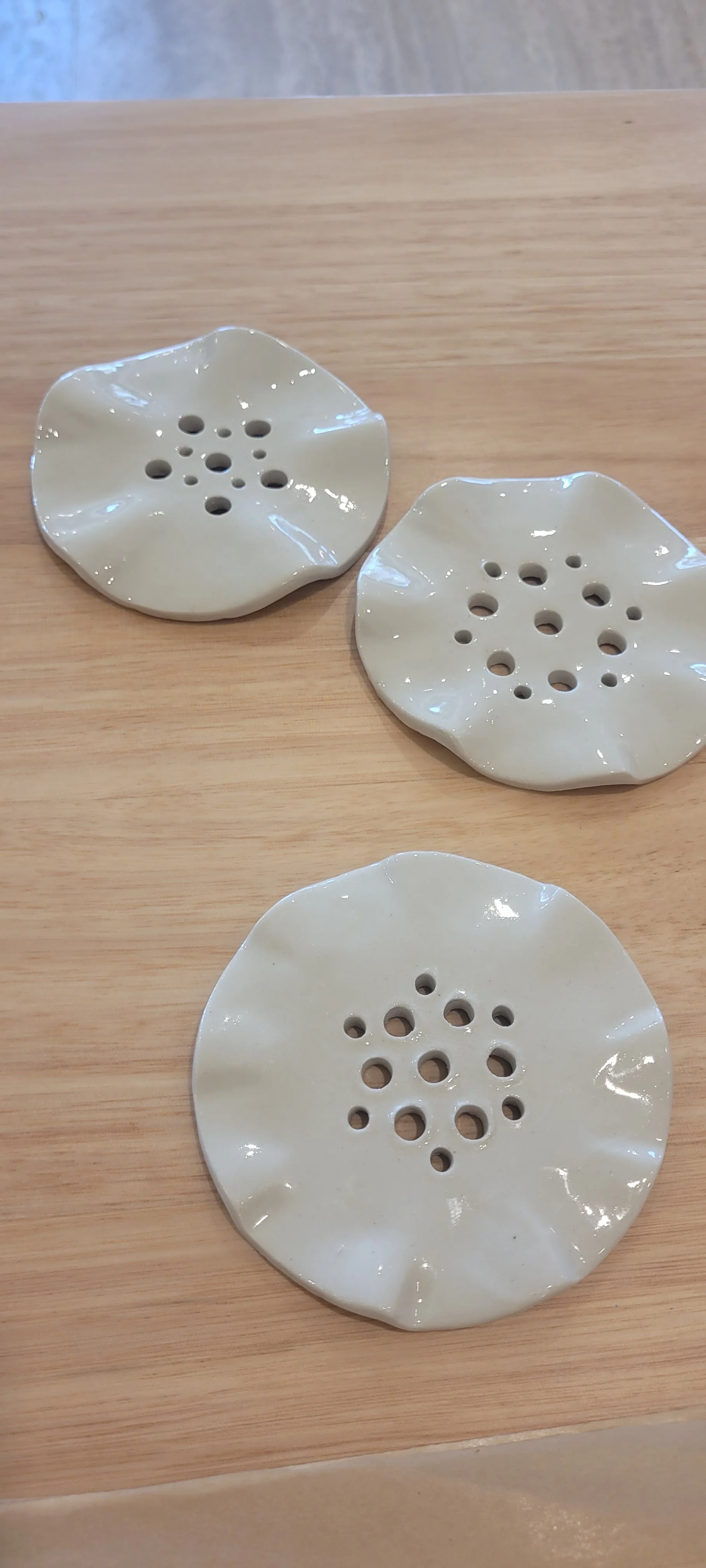 Old Linen | Handmade Ceramic Propagation Rest