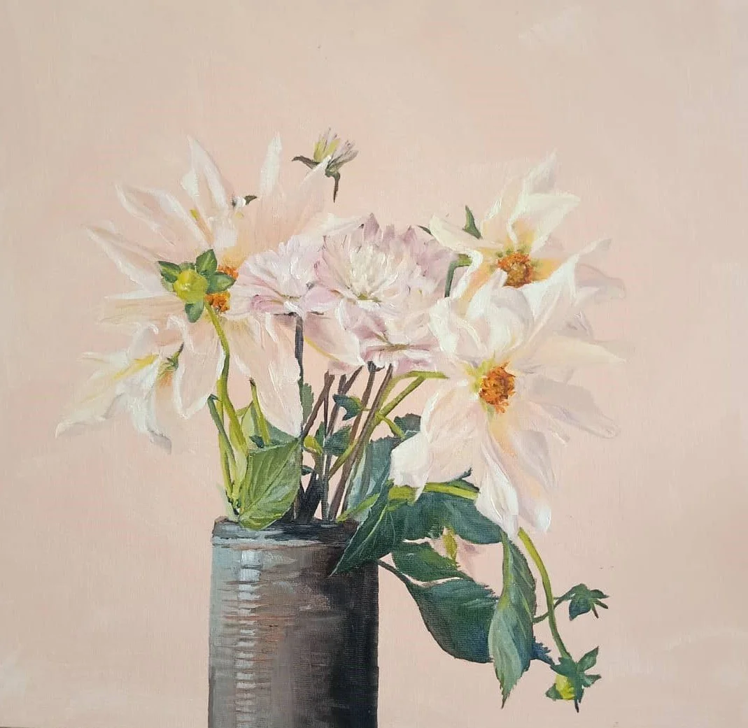 Heidi Emma_Dahlias 1_2021_oil_40 x 40cm.jpg