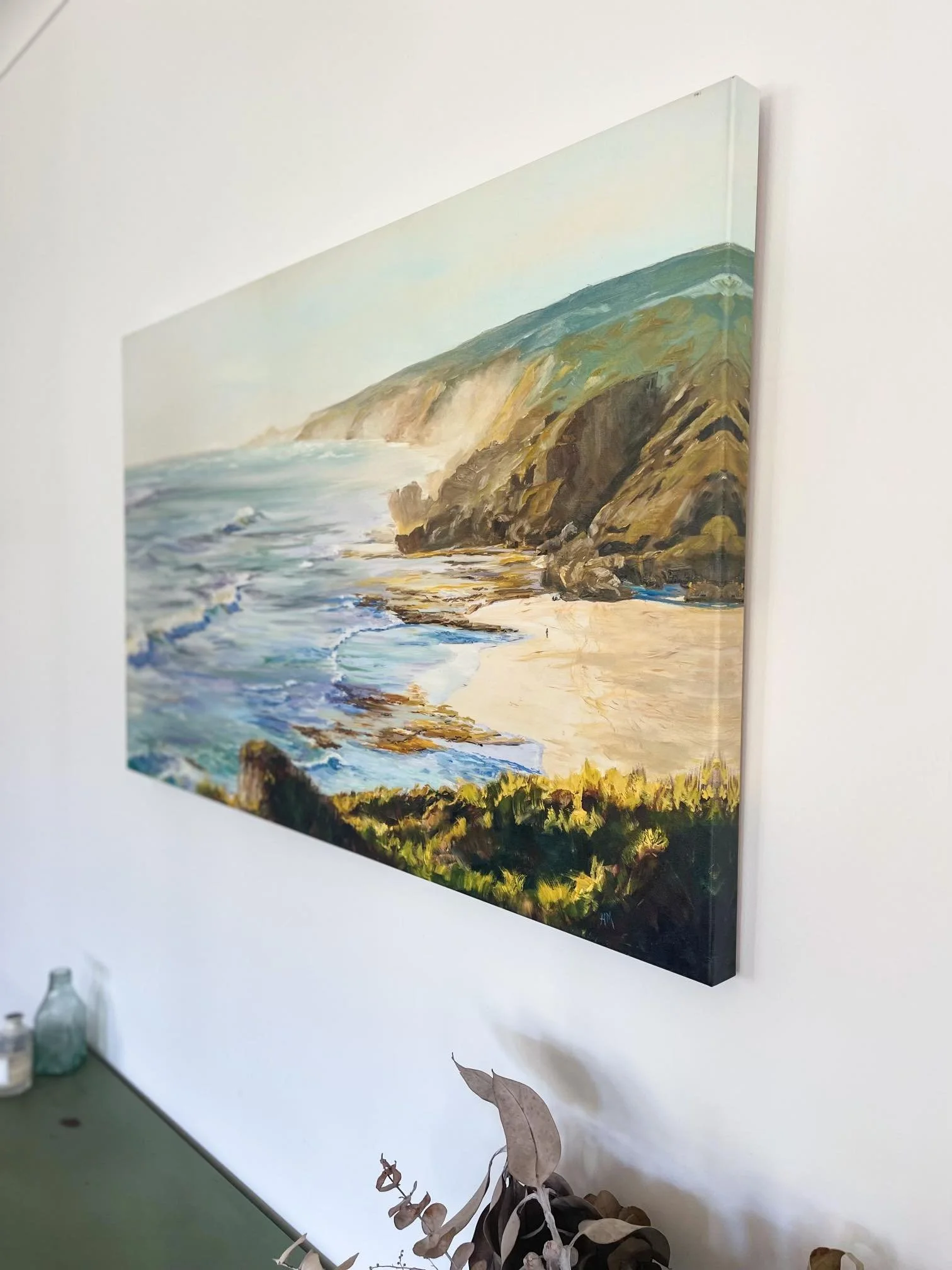 Stretched Canvas original size print by Heidi Emma of Yallingup Stroll