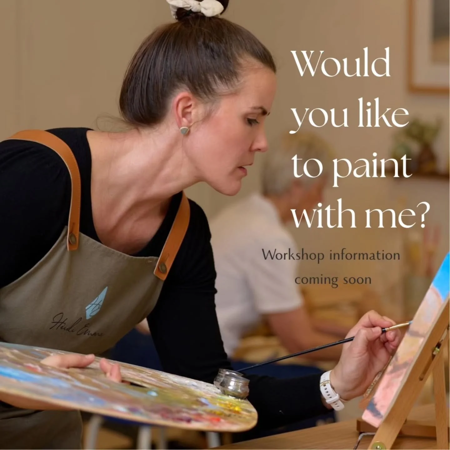 I think it's time&hellip; 🎨

One of the questions I was asked again and again during Open Studios was:

&ldquo;Do you run painting workshops?&rdquo;

I've been rather overwhelmed (in the loveliest way!) by how many of you said you'd like to come and