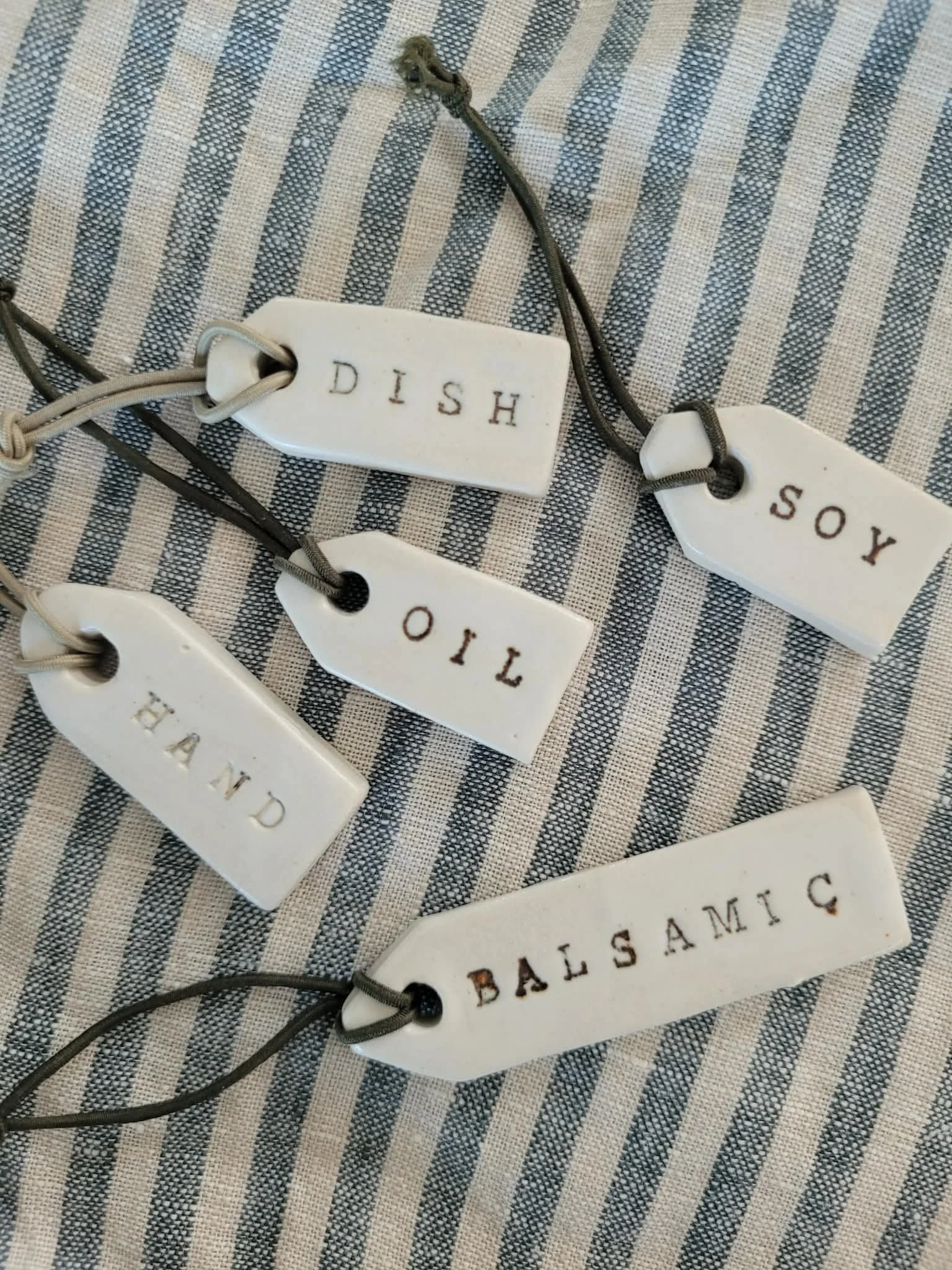 Build Your Own Set (4) — Ceramic Bottle Tags