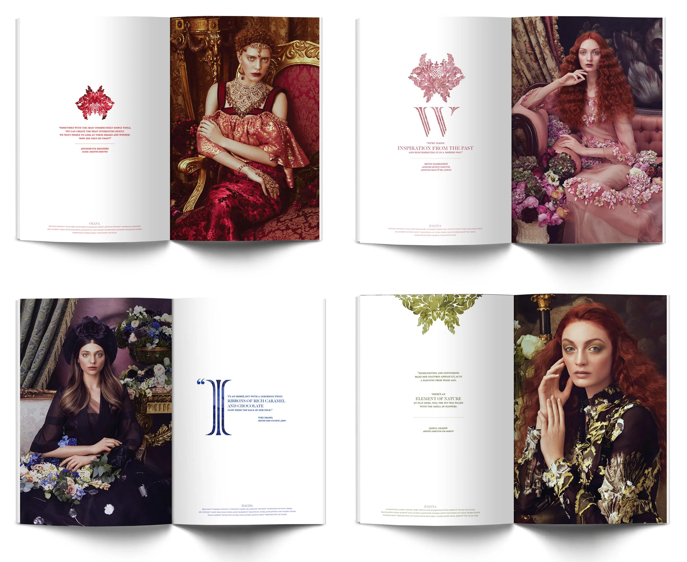 Aveda Editorial Trend Campaign |  Lookbook