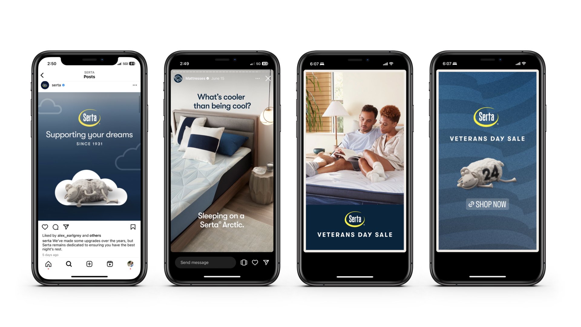 Serta |  Social Content