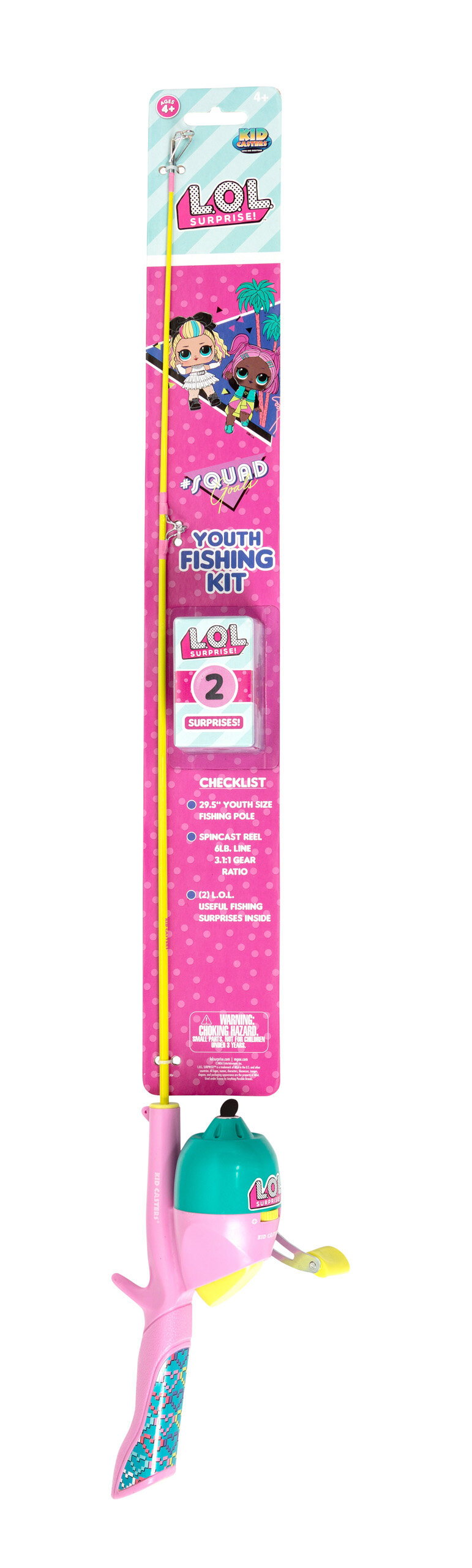 lil anglers kid casters spincast combo