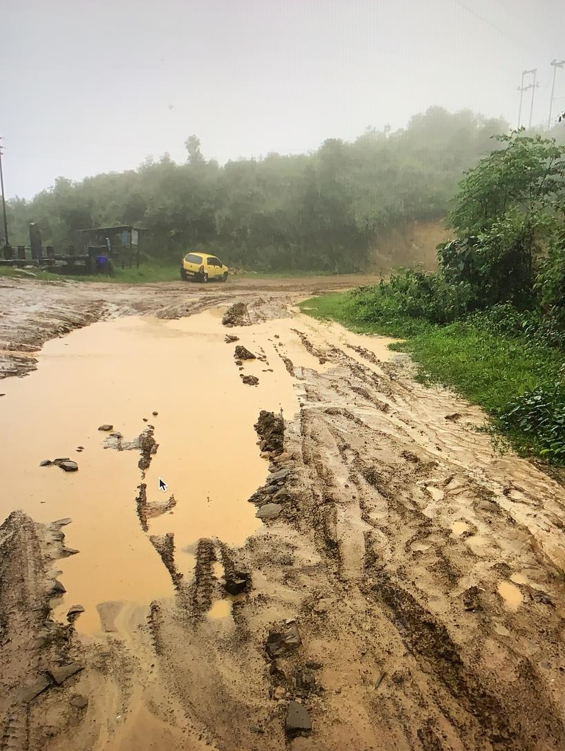 Main road from Dimapur