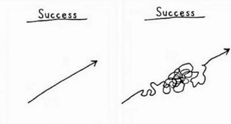 Success = Failure + Hard Work