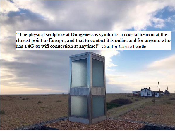 On site, Dungeness Britian’s only desert.