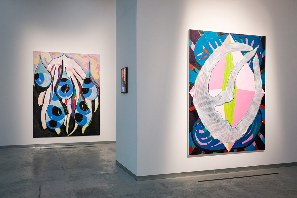 Phonic Lips 2018 Oil on canvas 200 x 150 cm