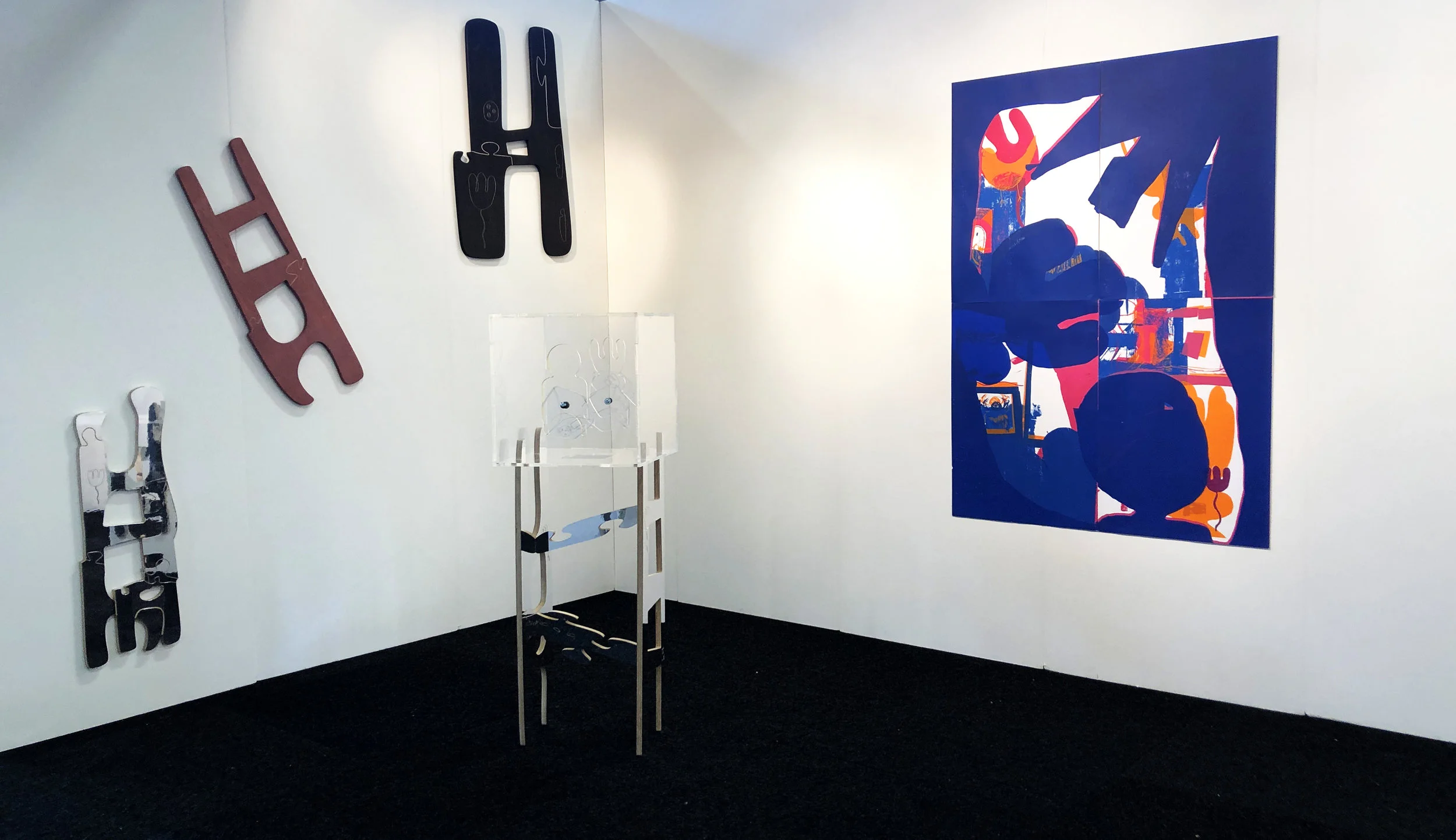 Alice Irwin display at Platform Projects Affordable Art Fair Battersea 2019