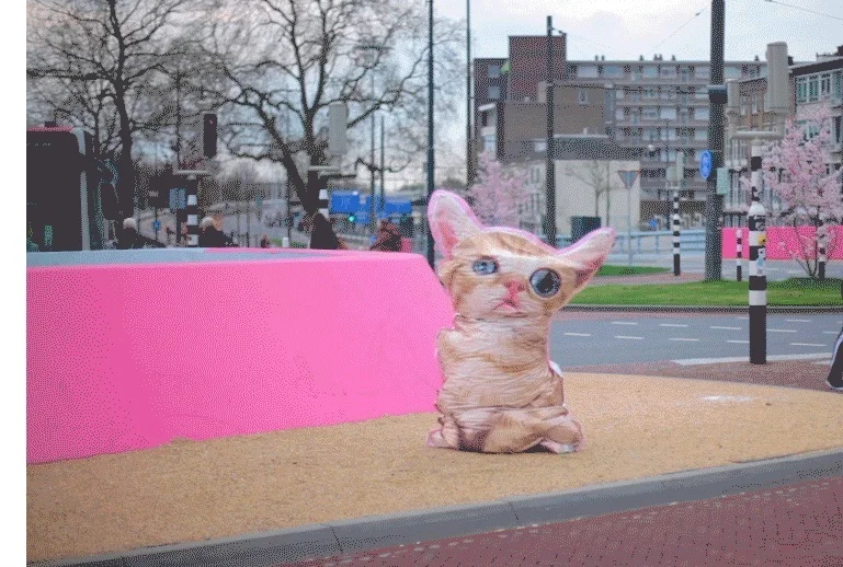 Data Bosma, ‘Poes’, Installation 2017 at The Independent Supermarket Art Fair 2019Nieuwe Vide,Haarlem, Netherlands (Supermarket)