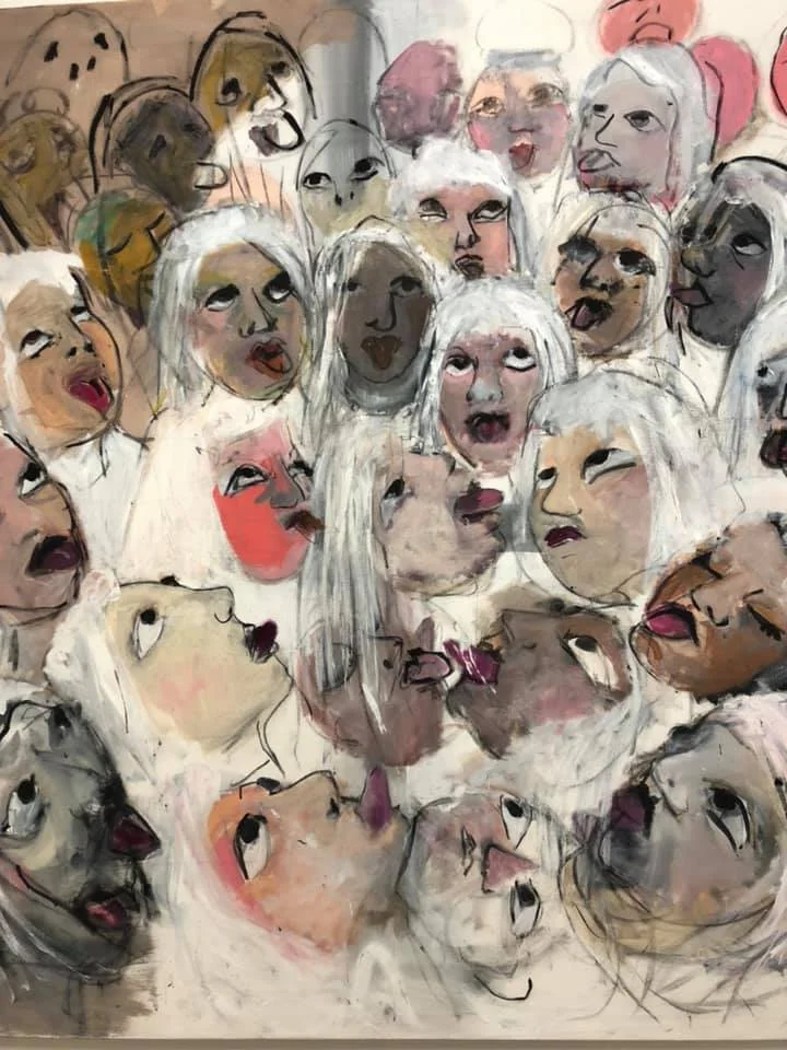 ‘Tongues’ by Gina Birch, Turps Art School London UK