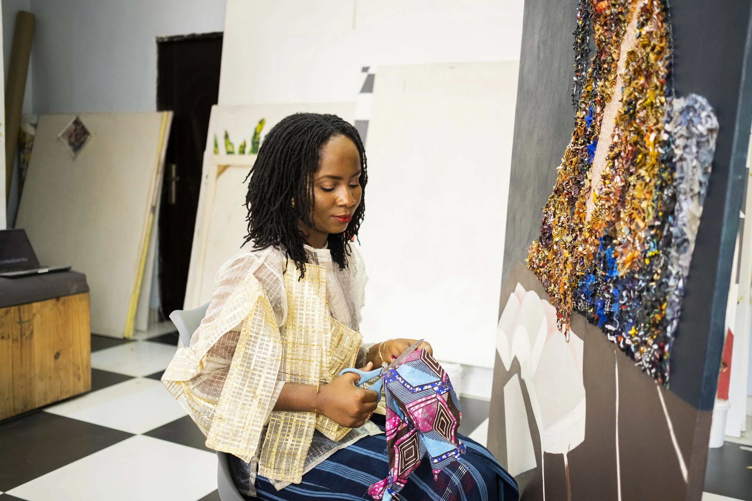 Portrait of Marcellina Akpojotor ArtFrotniere