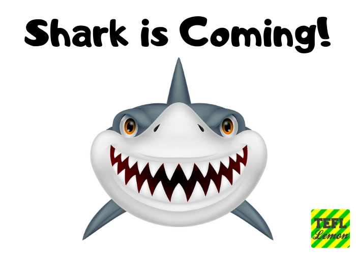 Kindergarten ESL Game: A shark is coming — TEFL Lemon: Free ESL lesson  ideas and great content for TEFL teachers