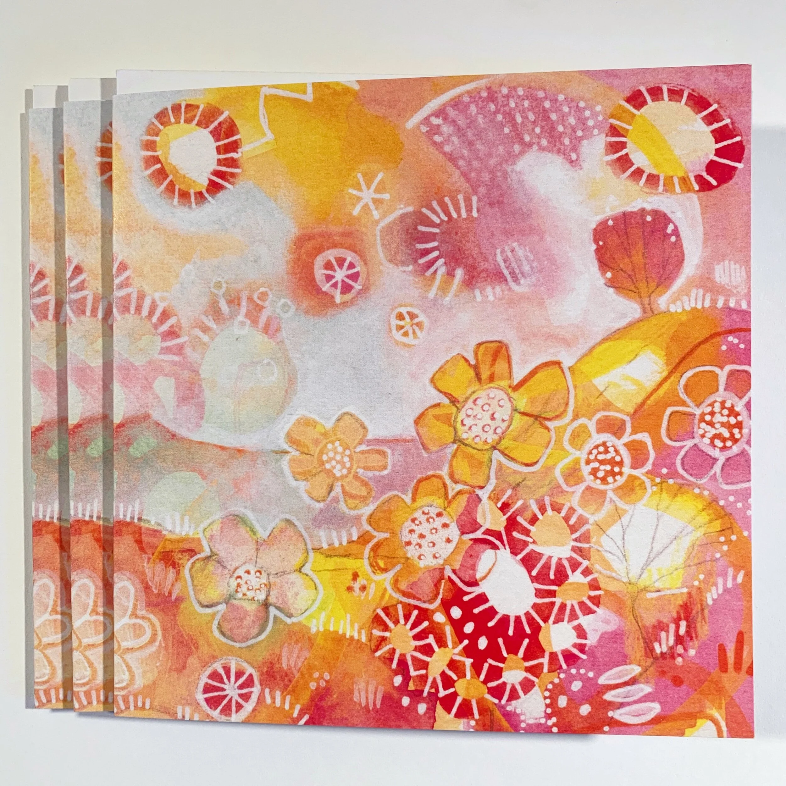 “road to happy land” greeting cards by suzi poland