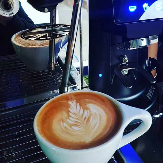 Mid week blues got you down? Something to look forward to....a nice hot coffee will be calling your name tomorrow morning! 15 Crown street, South Geelong from 8am. Outside Bellarine Brewing Co. ☕💚