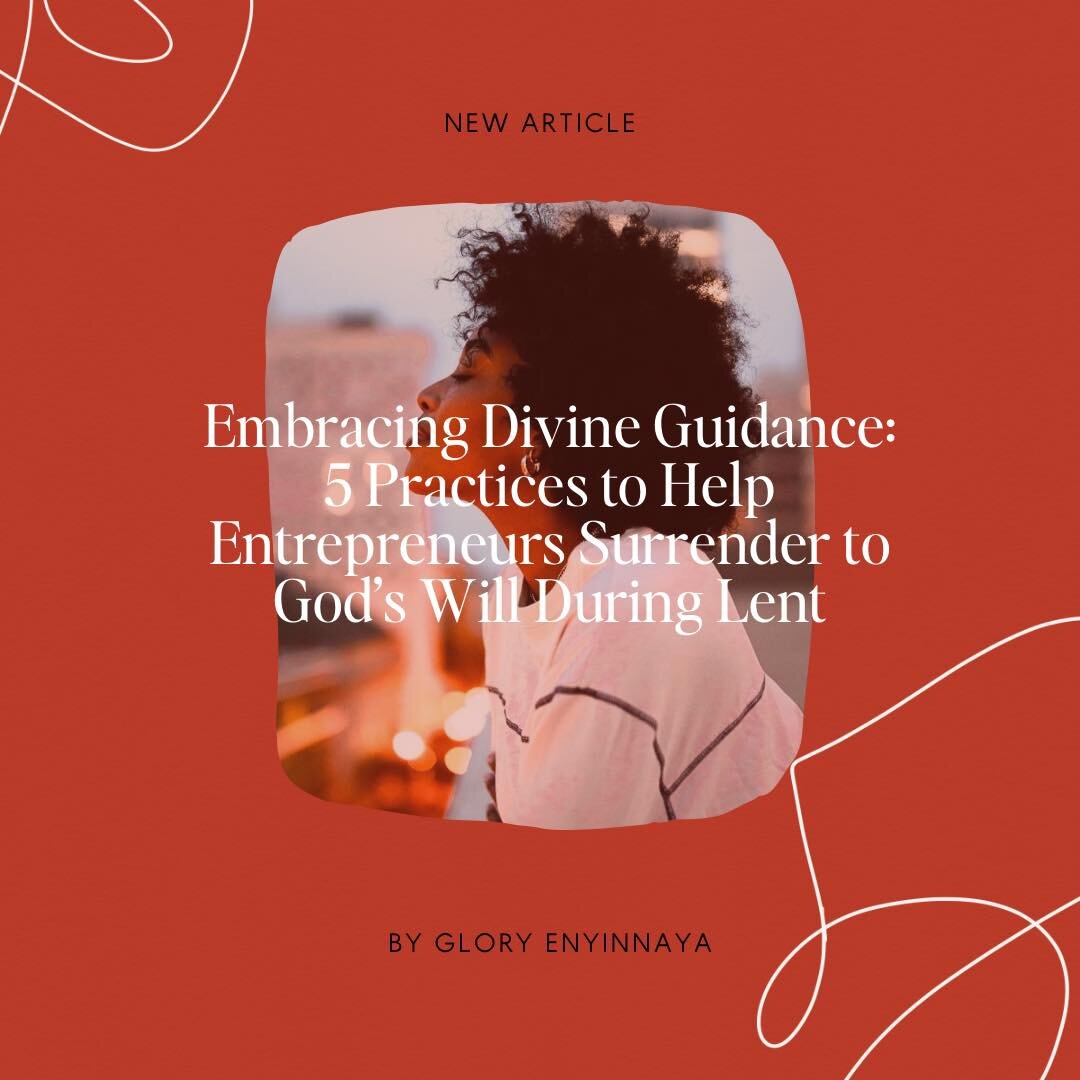 &ldquo;Set aside sacred moments for prayer and reflection, inviting God&rsquo;s presence to illuminate your path amid the complexities of business decisions. Embrace silence and stillness, allowing the voice of the Holy Spirit to permeate your soul w