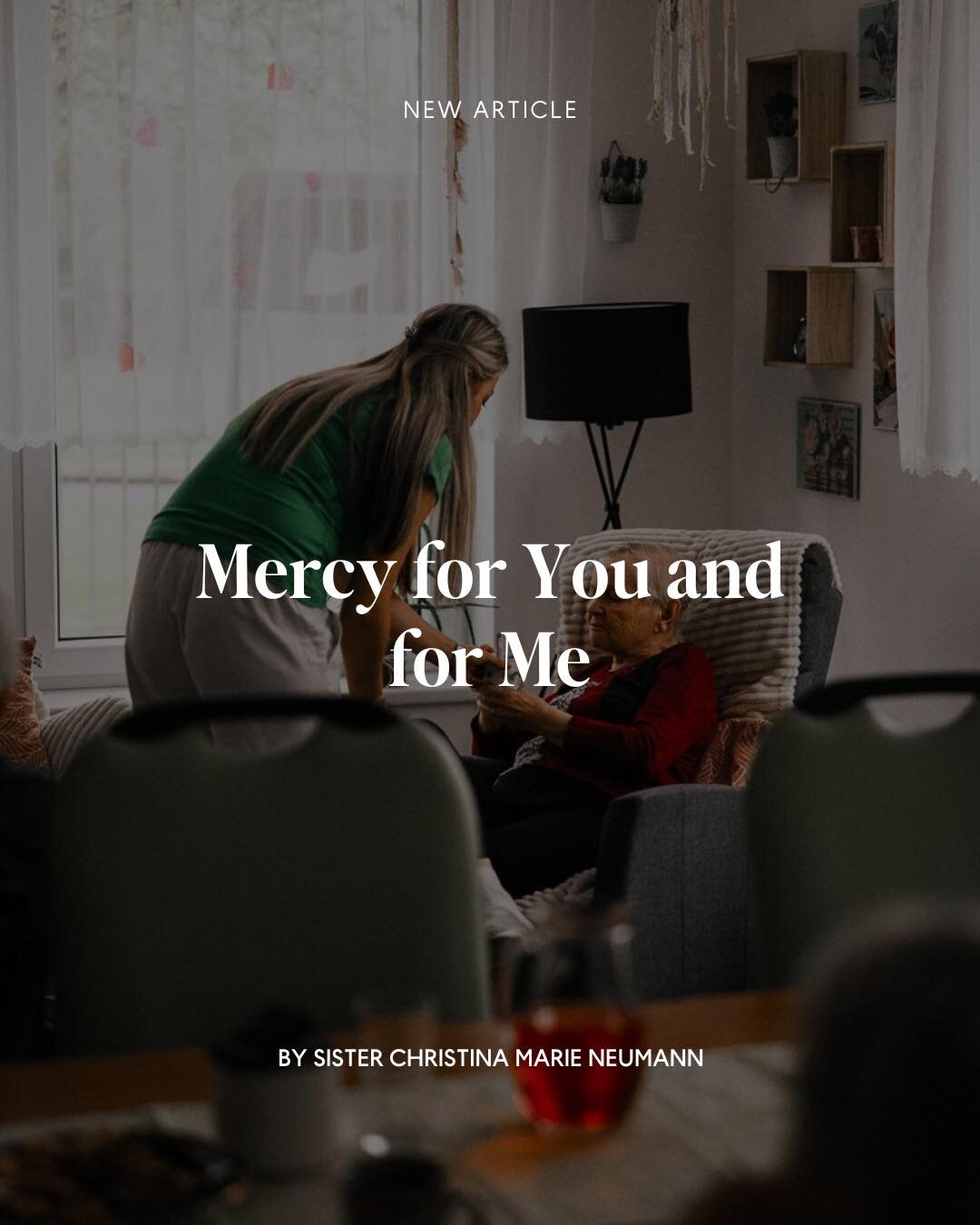 &ldquo;Another aspect of the Divine Mercy message, one that has been brought to the fore for me in recent years, is the importance of trust. Working in long-term care during the days of COVID precautions and preoccupation was extremely stressful. Thi