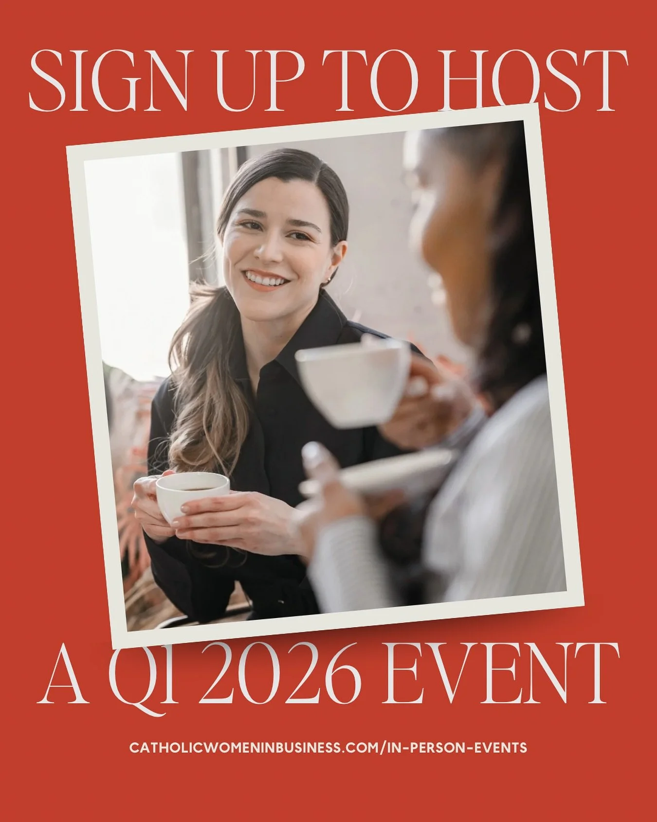 Inspire &amp; Aspire events are live networking meetups for Catholic women business owners, professionals, and leaders. They are hosted locally by Catholic women, with the support of the CWIB team.

Attendees may be entrepreneurs or professionals who