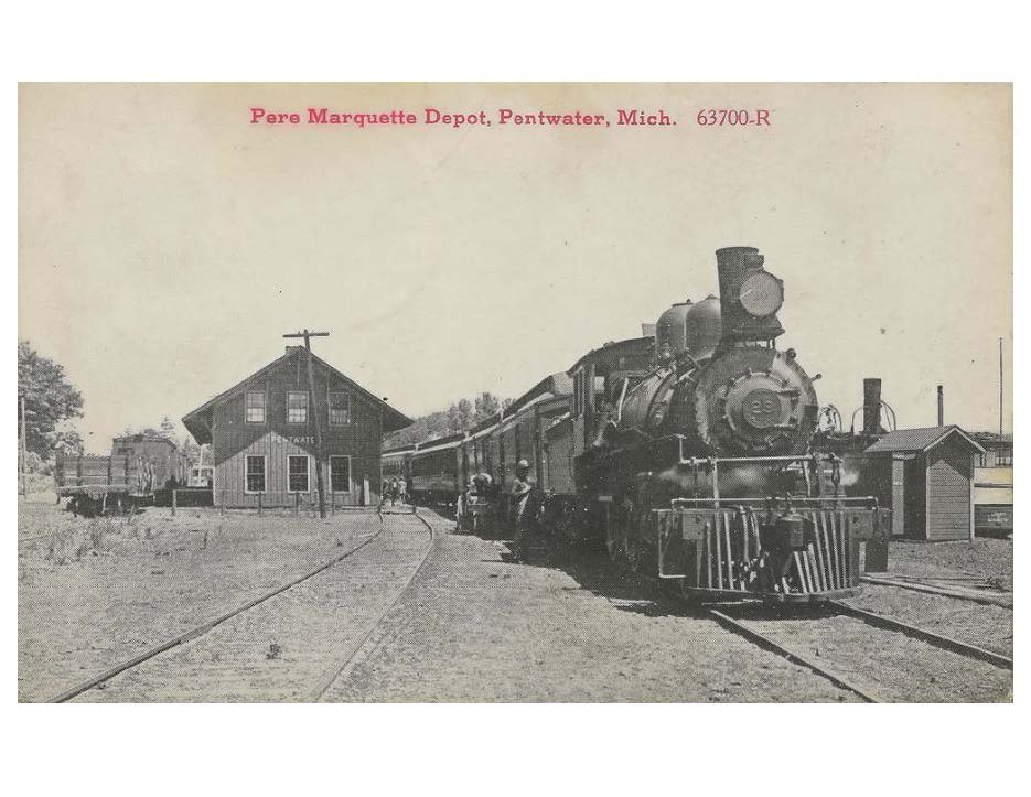 1872 Railroad and Depot