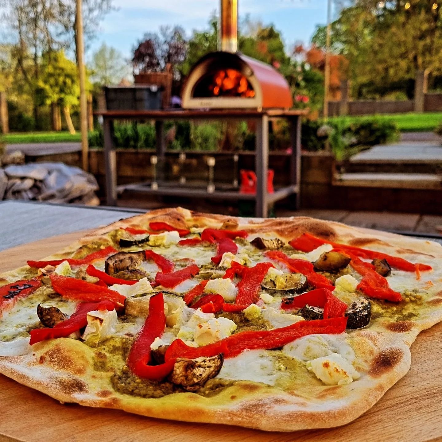And pizza!

#woodfired #pizza