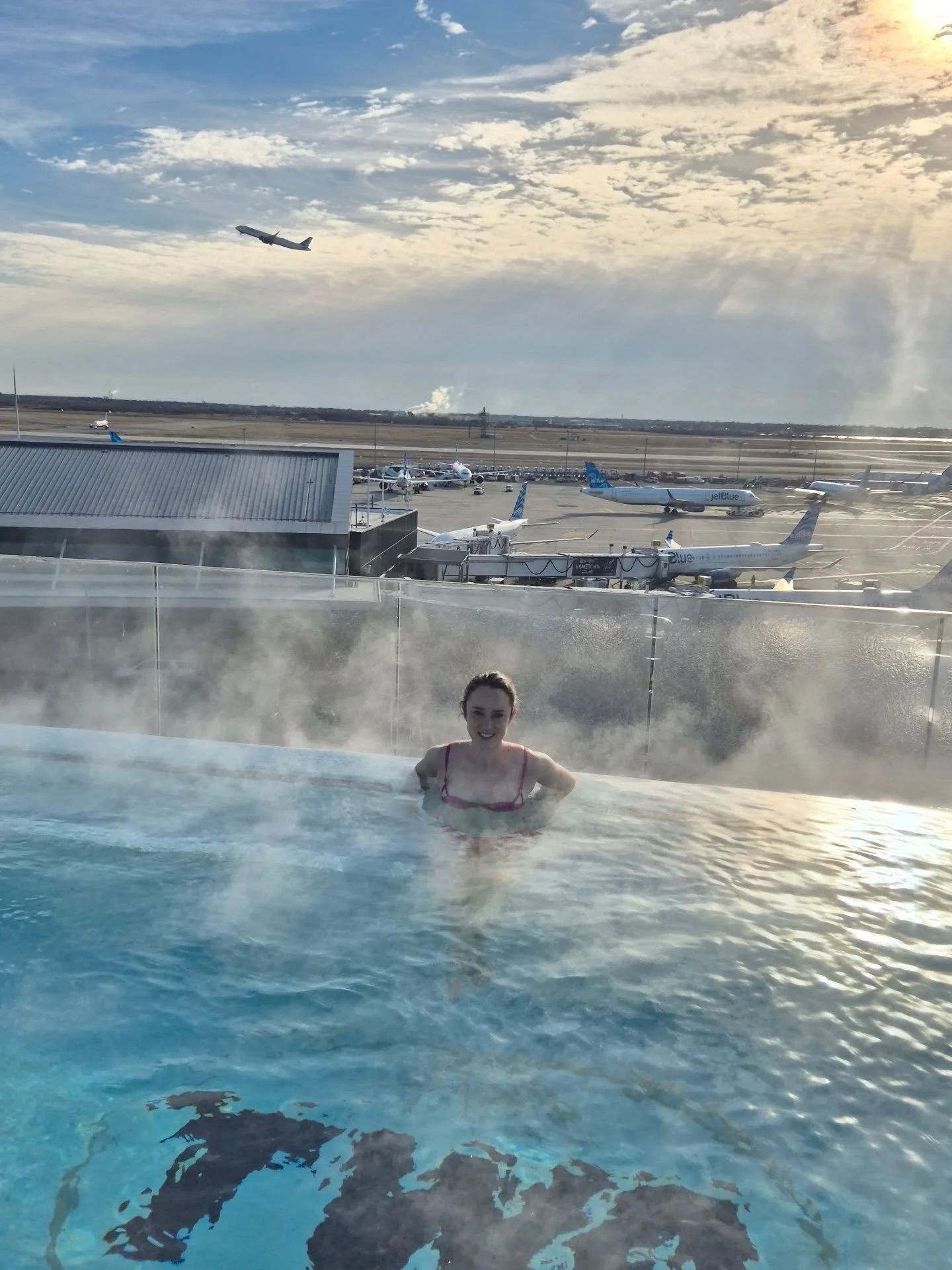 TWA pool at JFK international