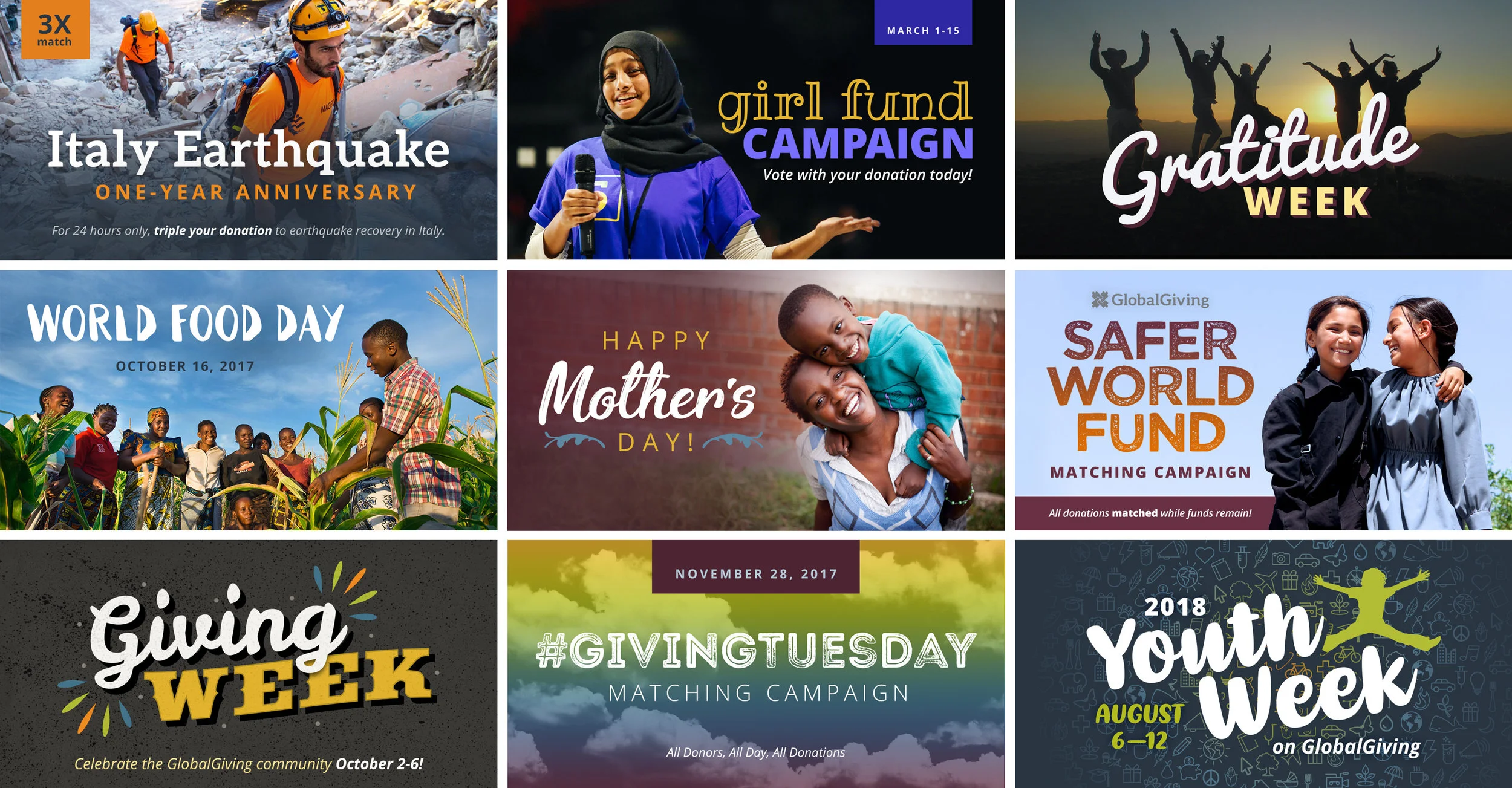 Branding individual campaigns
