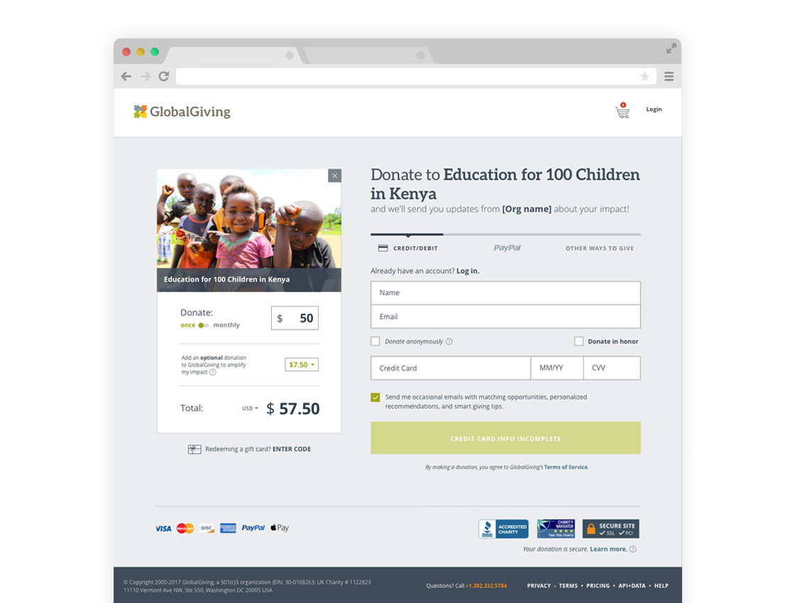 A new checkout to increase conversions