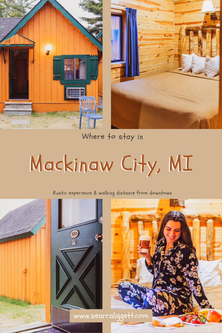 Cabins Of Mackinaw Mackinaw City, Michigan 2 bedroom Chalet — Searra Liggett