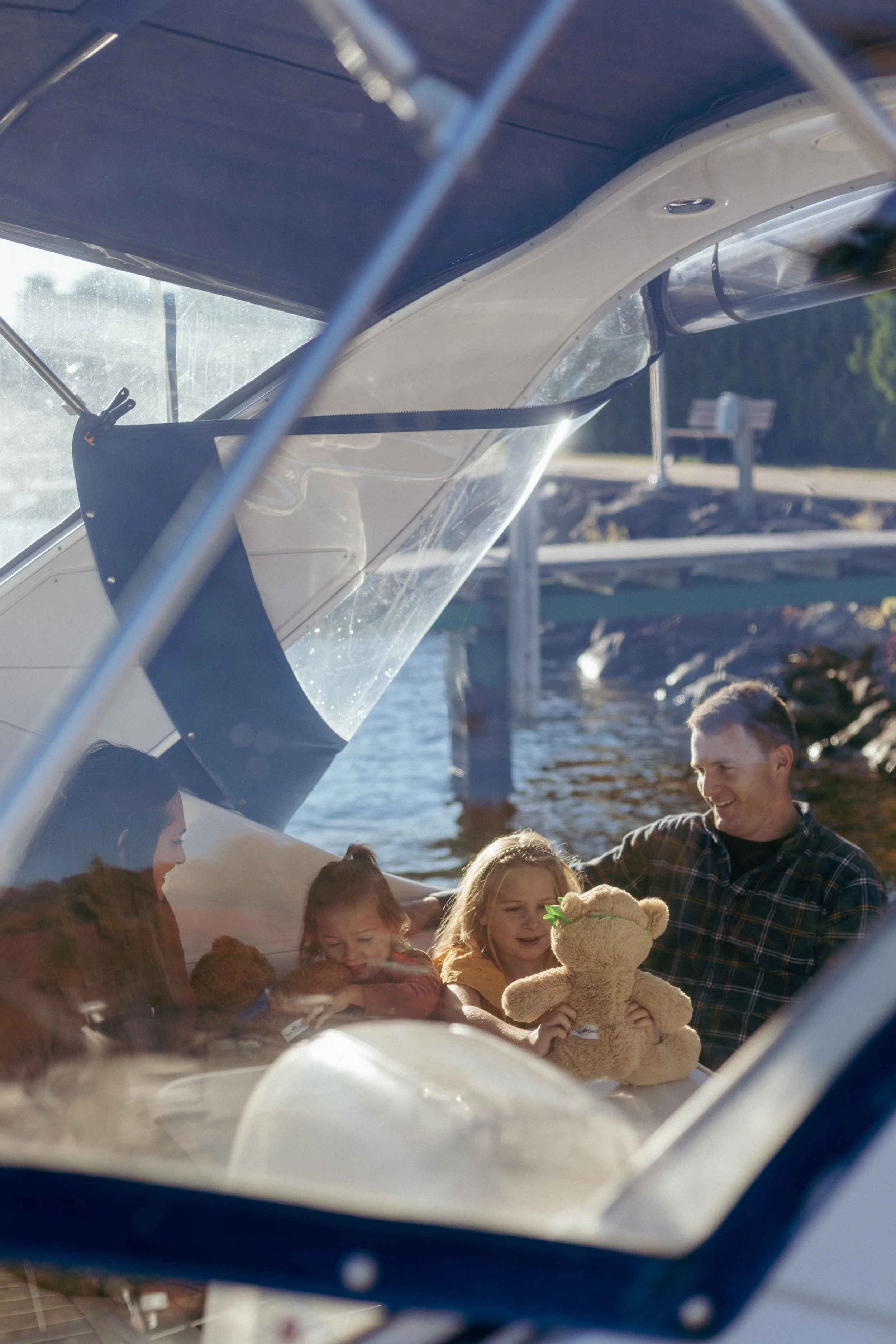 A Scenic Sunset Family Session at the Houghton County Marina, MI | Northern Michigan Photographer