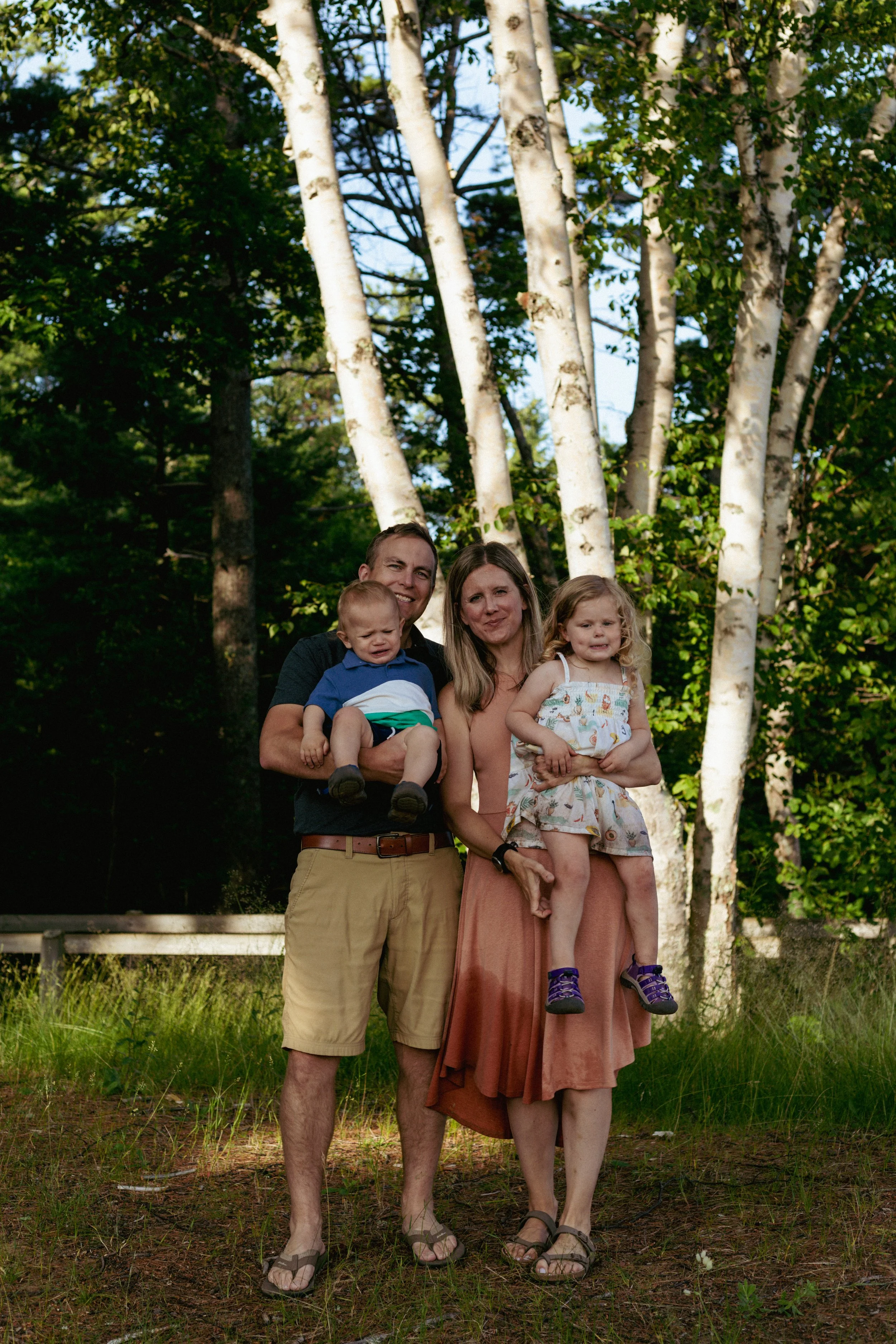 An Enchanting Sunrise Family Picnic Session Hancock, MI | Northern Michigan Photographer