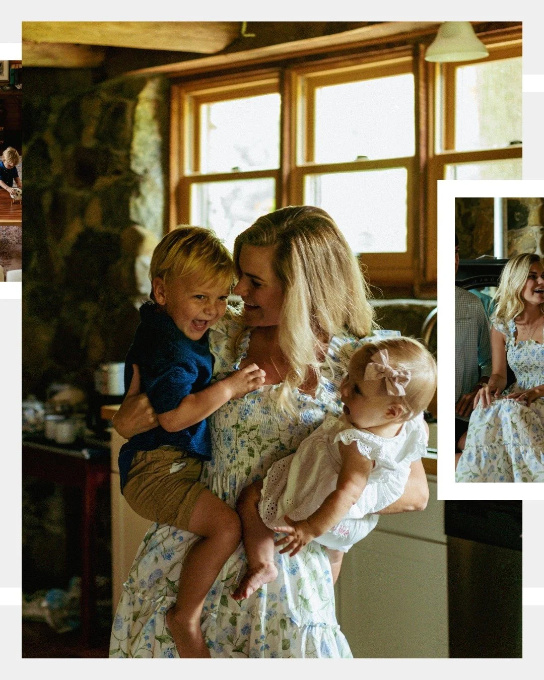 You don't need a spotless home to book an in-home motherhood session.

My job is to worry about the lighting and how to frame the picture! Your job is to completely unwind and focus on having time with your kids.

My motherhood sessions are all about