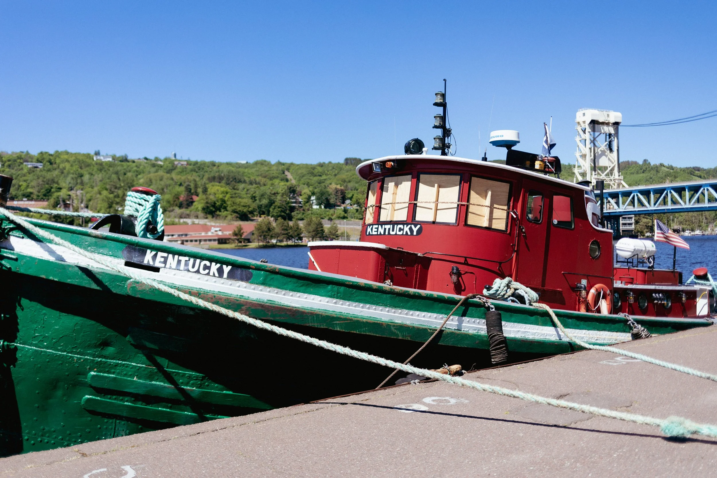 Celebrating Bridgefest in Houghton, MI — Searra Liggett