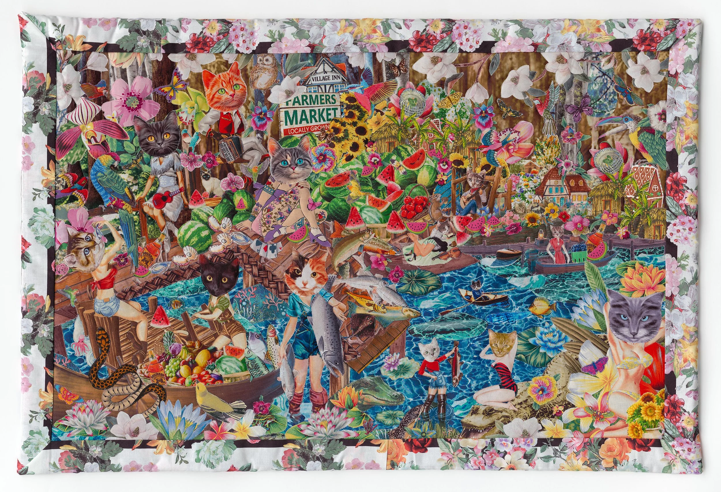 The Catgirlfriends of Bayou Abundance prints