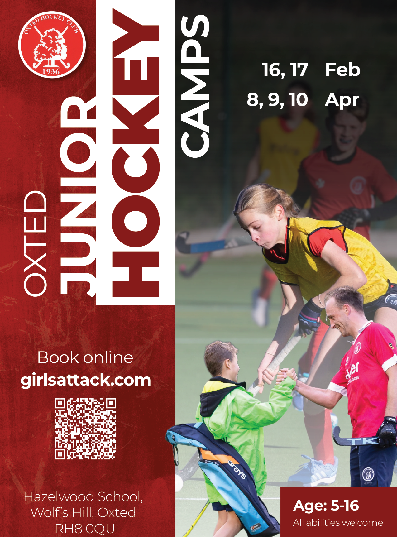 Junior Hockey Camp (Feb Half Term)