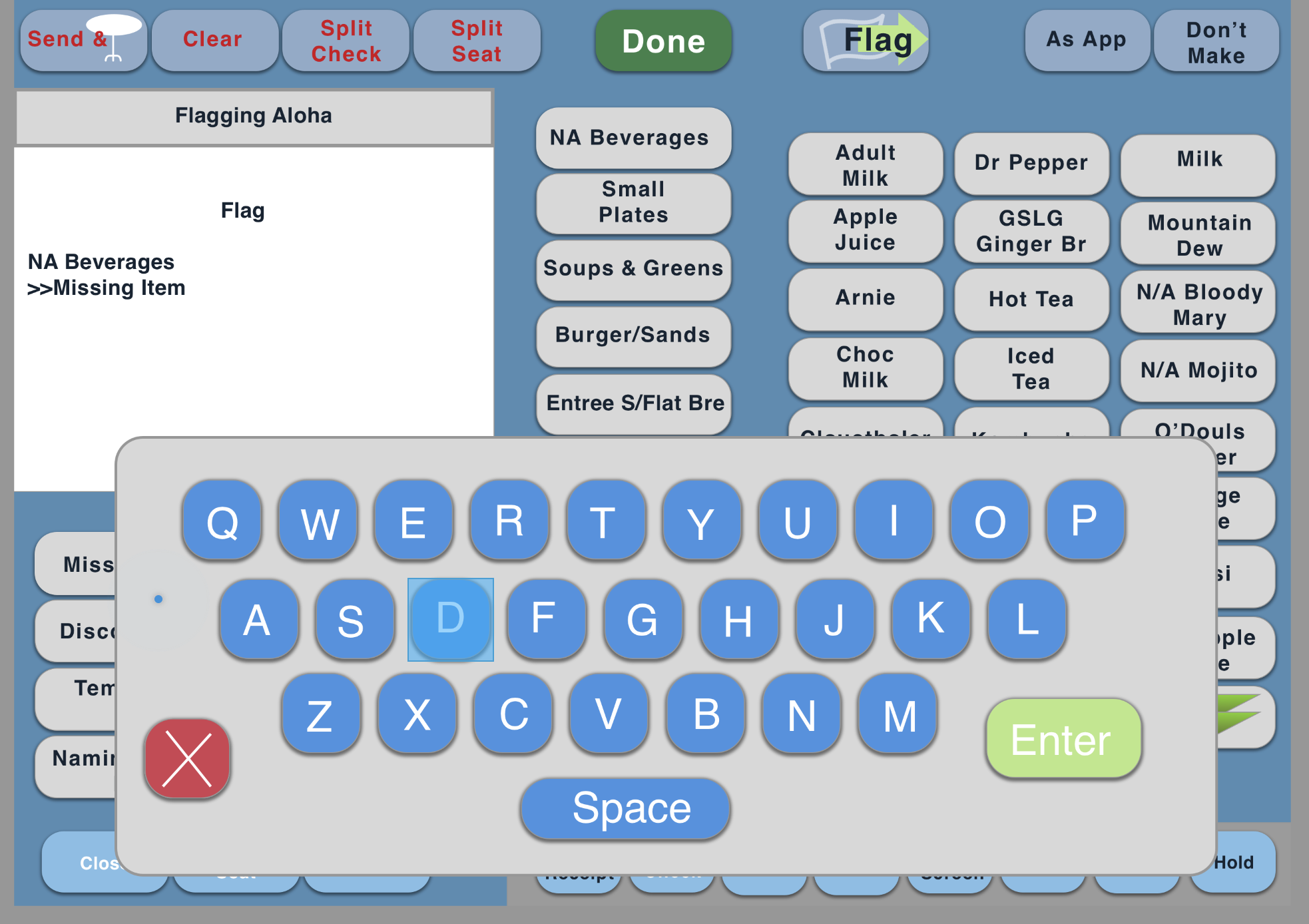 Prototype of server side of Aloha "Flagging Feature"