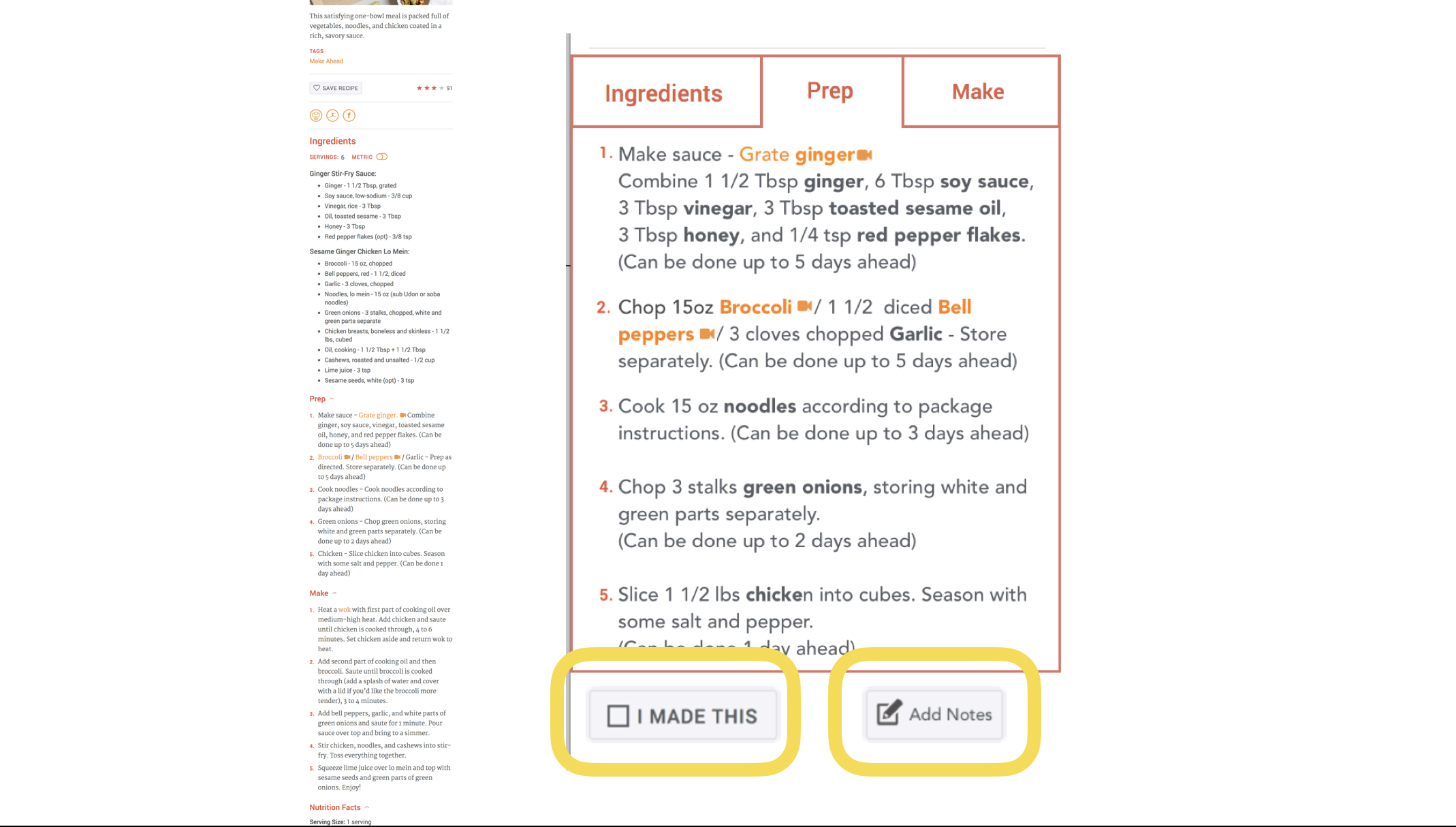 Button Reoreintation
