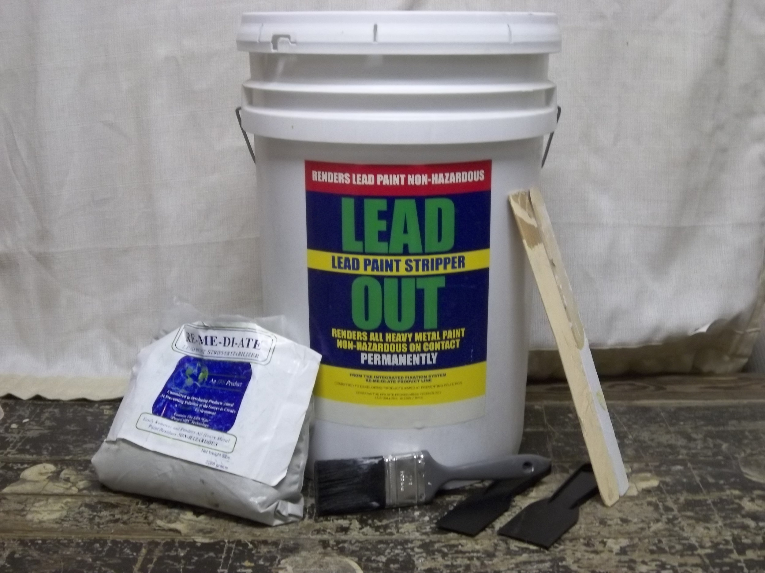 Lead Out Paint Stripper Safe Lead Paint Removal