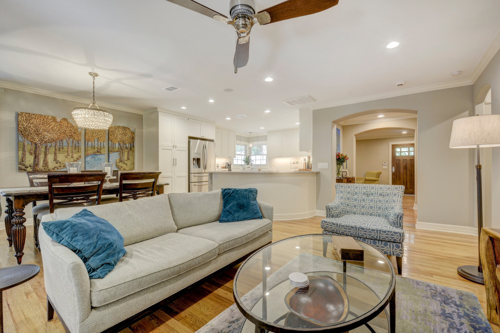 Living Room & Kitchen